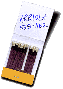 [matchbook cover]